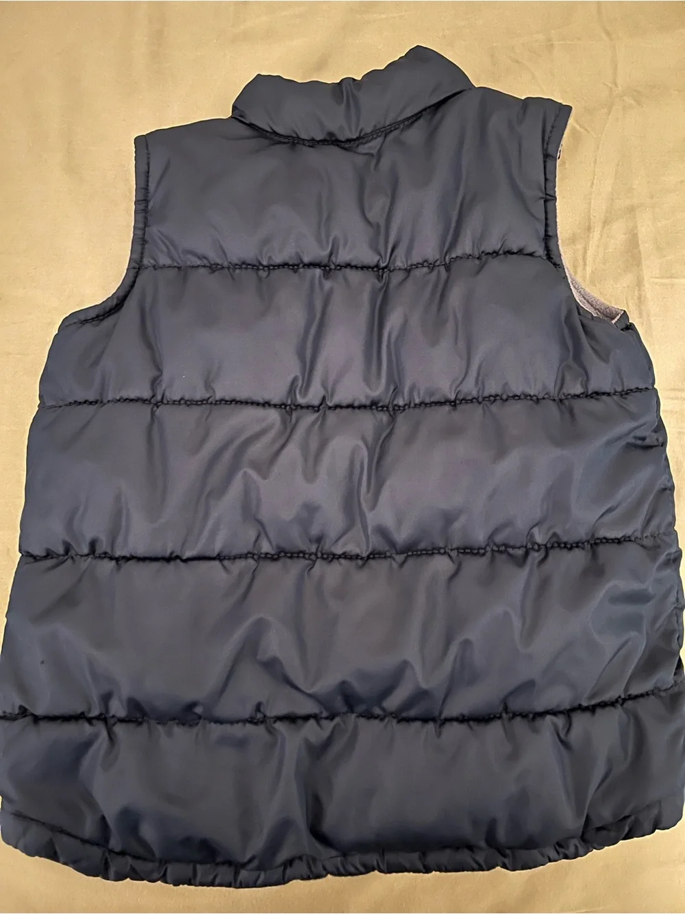 Old Navy Navy Quilted Puffer Vest for Kids